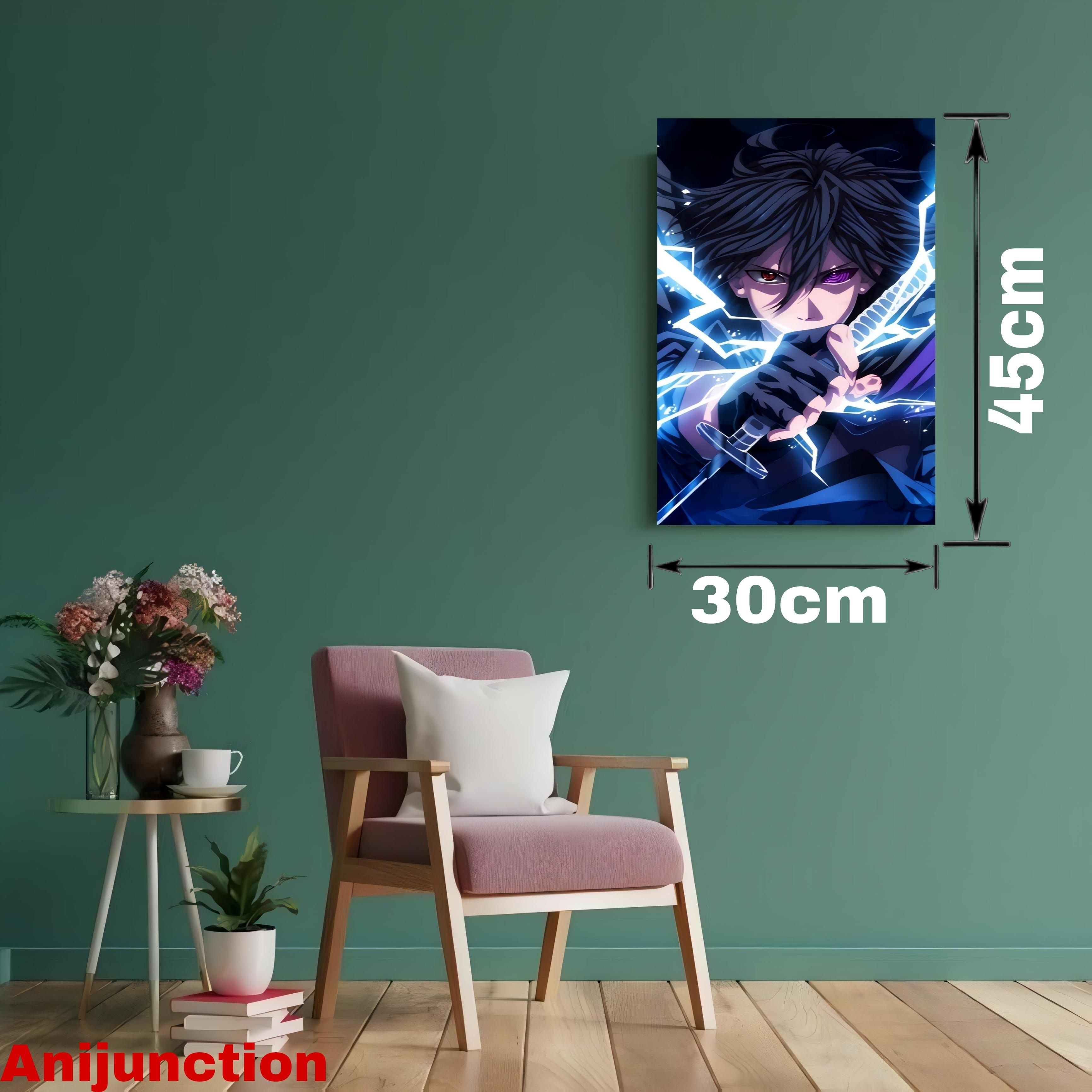 Naruto – Sasuke Uchiha “Sword & Lightning” Poster