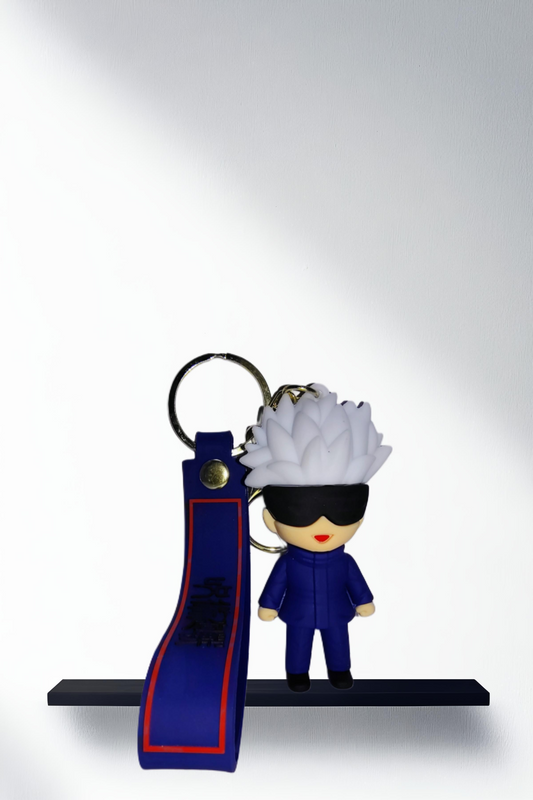 Satoru Gojo Silicone Keychain