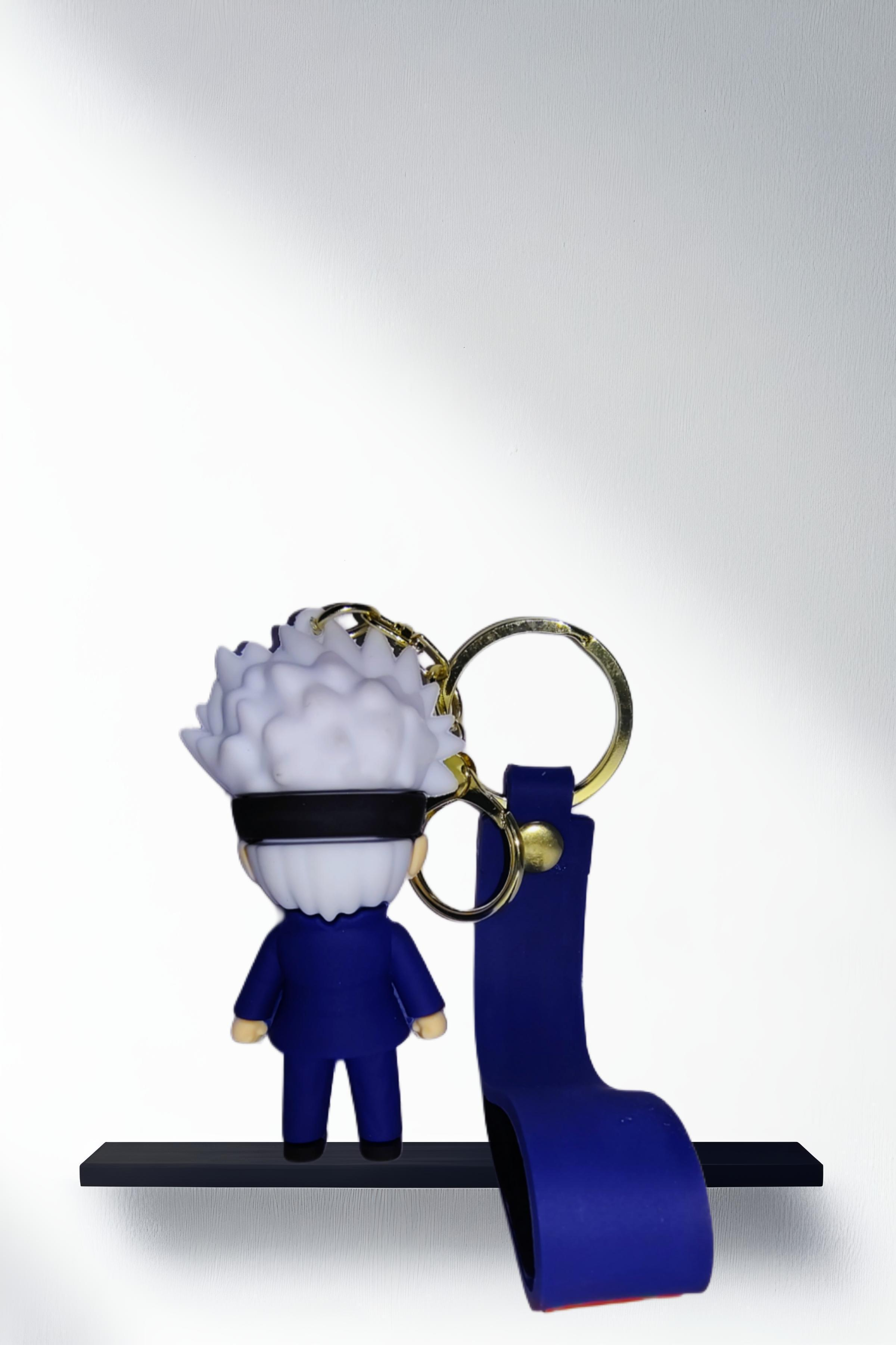 Satoru Gojo Silicone Keychain