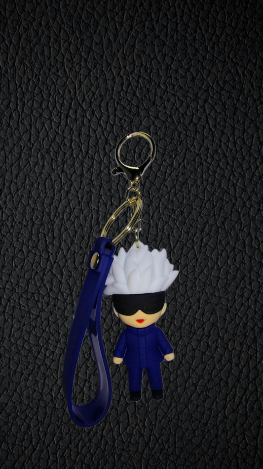 Satoru Gojo Silicone Keychain