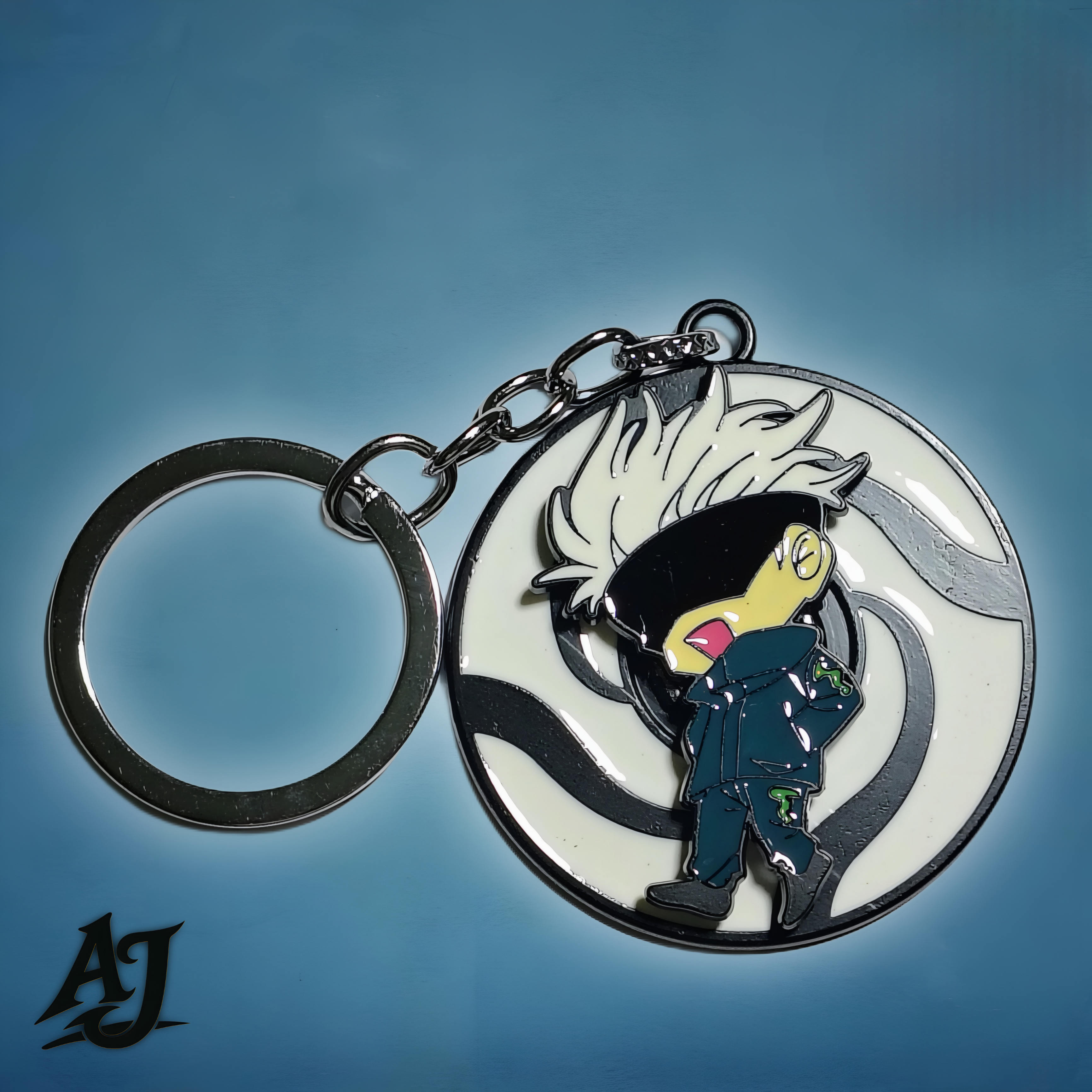 JUJUTSU KAISEN~ROTATING METAL KEYCHAIN