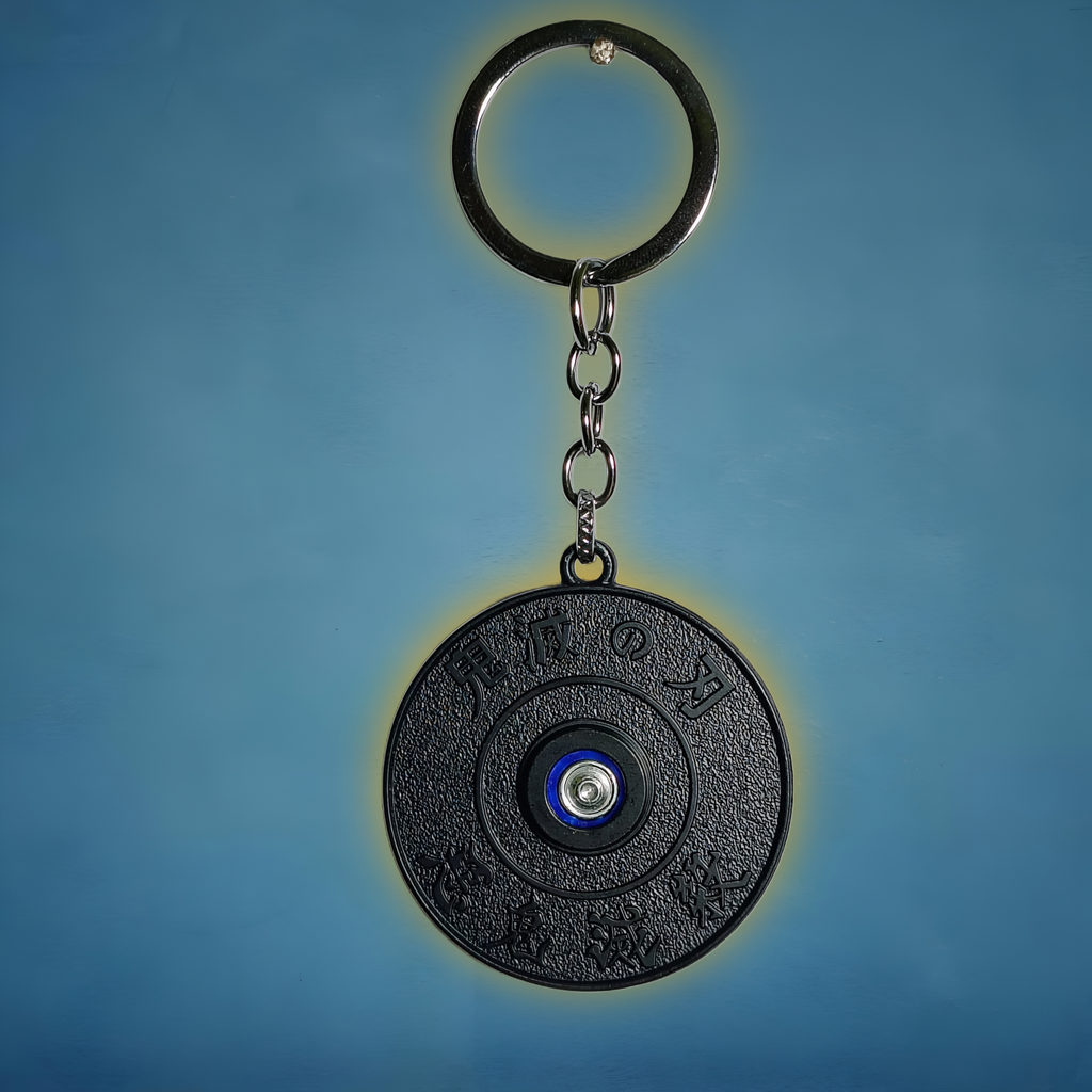 DEMON SLAYER~ROTATING METAL KEYCHAIN
