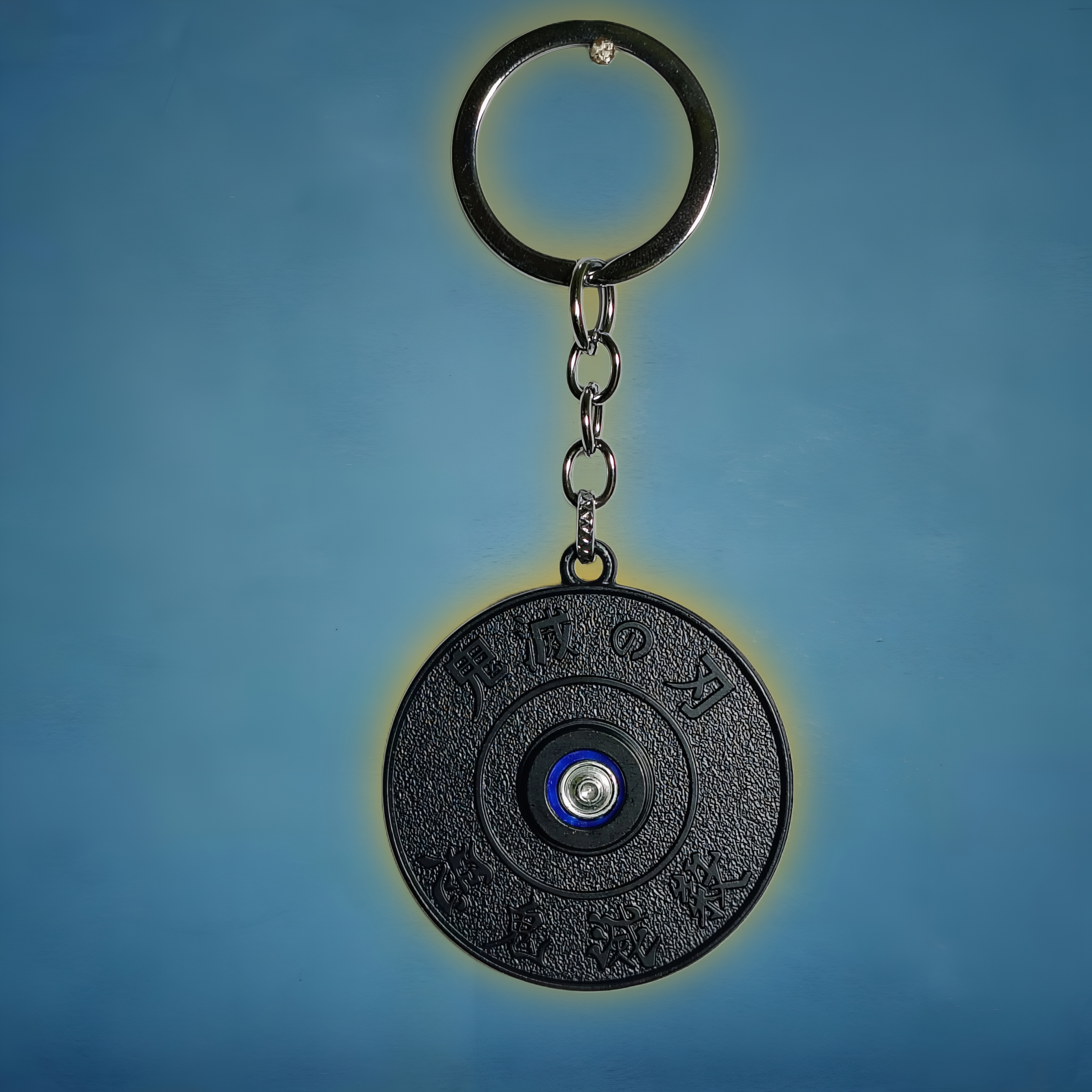 DEMON SLAYER~ROTATING METAL KEYCHAIN