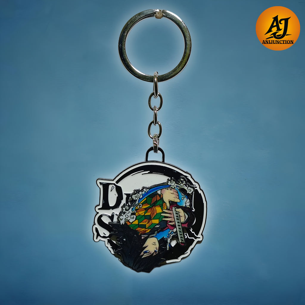 DEMON SLAYER~ROTATING METAL KEYCHAIN