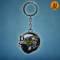 DEMON SLAYER~ROTATING METAL KEYCHAIN
