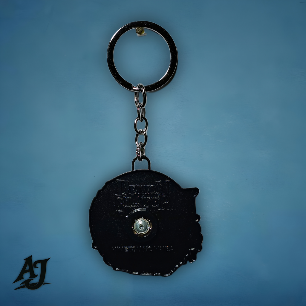 DEMON SLAYER~ROTATING METAL KEYCHAIN
