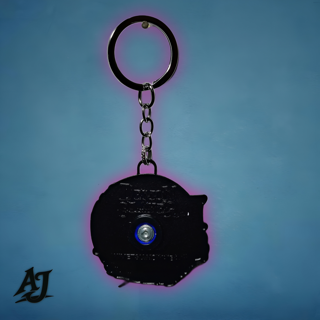 DEMON SLAYER~ROTATING METAL KEYCHAIN