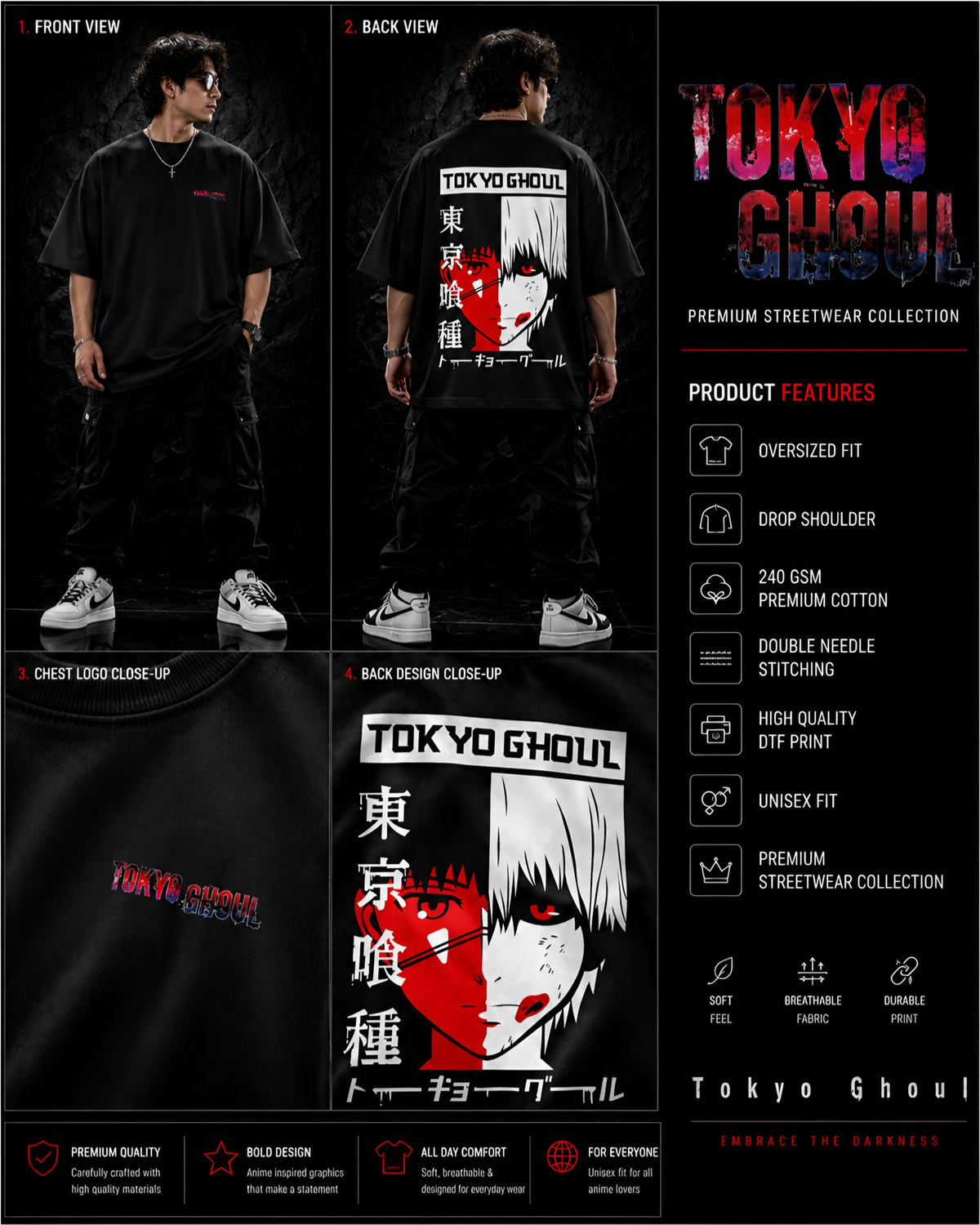 Unisex Oversized Standard T-Shirt
