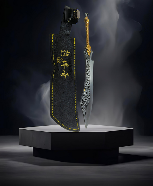 Handcrafted Decorative Mini Sword with Sheath