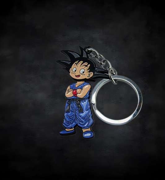 Dragon Ball Z SD Goku PVC Keychain – Chibi Style